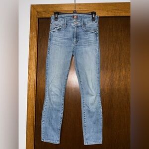 MOTHER Light Blue Skinny Jeans